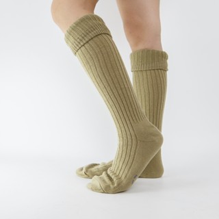 ถุงเท้าลูกเสือสีกากี ไหมพรมใส่แล้วเรียบร้อย เท่ เข้าระเบียบล…