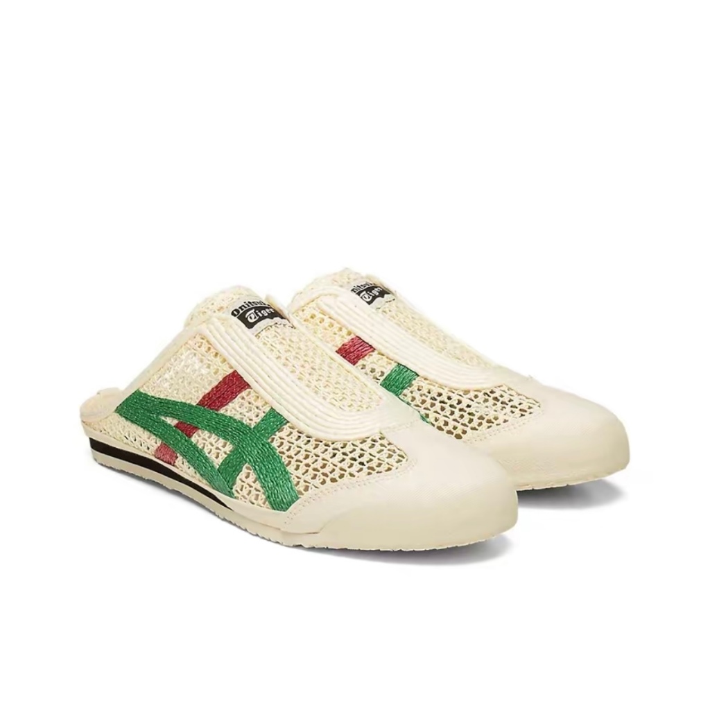 Onitsuka Tiger MEXICO 66 SABOT สบาย รองเท้าแตะระบายอากาศ รองเท้าลําลองชีวิต