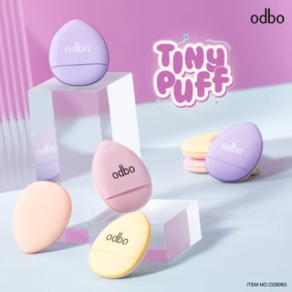 (OD8063) odbo โอดีบีโอ TINYPUFF ชุดพัฟจิ๋วสวมนิ้ว 3 ชิ้น 3 สี
