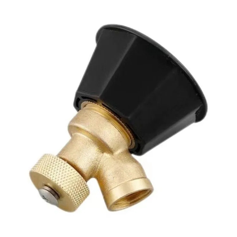 🏠 หัวพ่นยา รุ่นมินิ หัวพ่นละออง หัวพ่นยาทองเหลือง ปรับละอองได้ สำหรับต่อก้านพ่นยา High Pressure Brass Fog Misting - รูปที่ 3