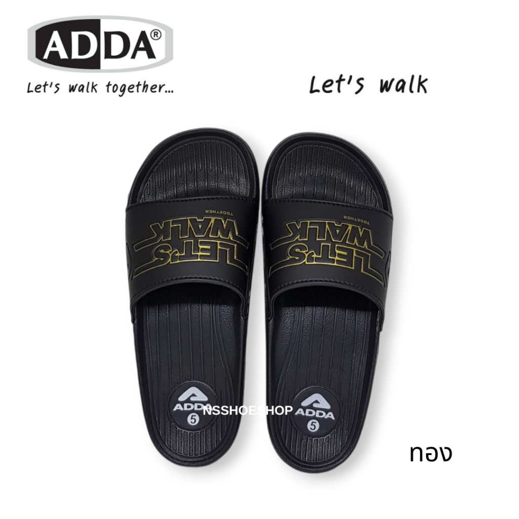 [ส่งทุกวัน] ใหม่!!! Adda 32B3K แอ็ดด้า รองเท้าแตะแบบสวม Let's walk size 4-9