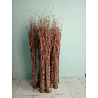 ก้านไม้กวาด (ทางมะพร้าวแห้ง) 10กิโลกรัม คัดเกรดความยาว80-100cm.