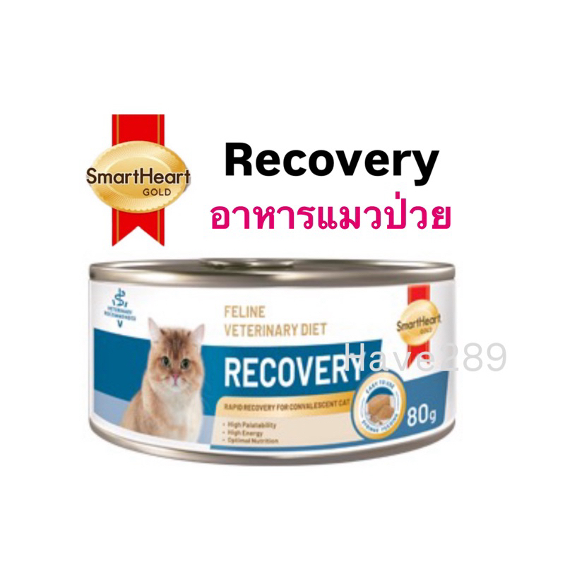 SmartHeart Gold Cat Recovery แมวกระป๋อง อาหารรพักฟื้น บำรุงแมว (80g)