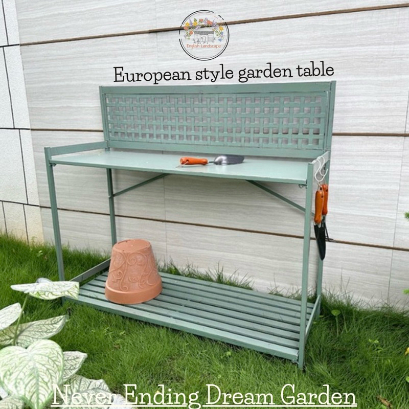 European style garden table โต๊ะวางของในสวนสไตล์ยุโรป