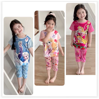 🌷ชุดเซ็ตเด็ก BB Kids เสื้อ+กางเกง 4 ส่วน ผ้าเกรดพรีเมี่ยม เด้ง นิ่ม เย็น ใส่สบาย ชุดเด็กผู้หญิง เสื้อผ้าเด็กผู้หญิง