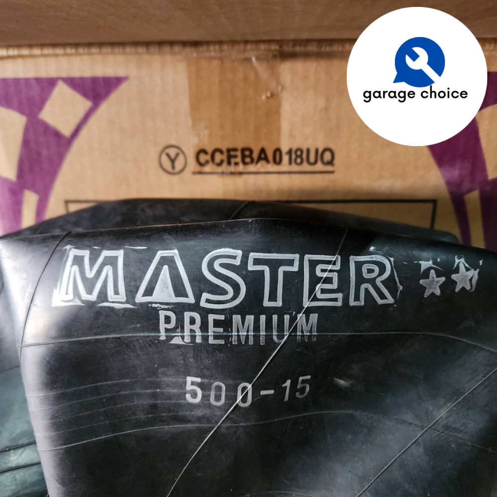 ยางใน 5.00-15 จุ๊บสั้นผอม MASTER แบรนด์เกาหลี ราคาต่อ1เส้น สำหรับใสรถไถ tractor tube