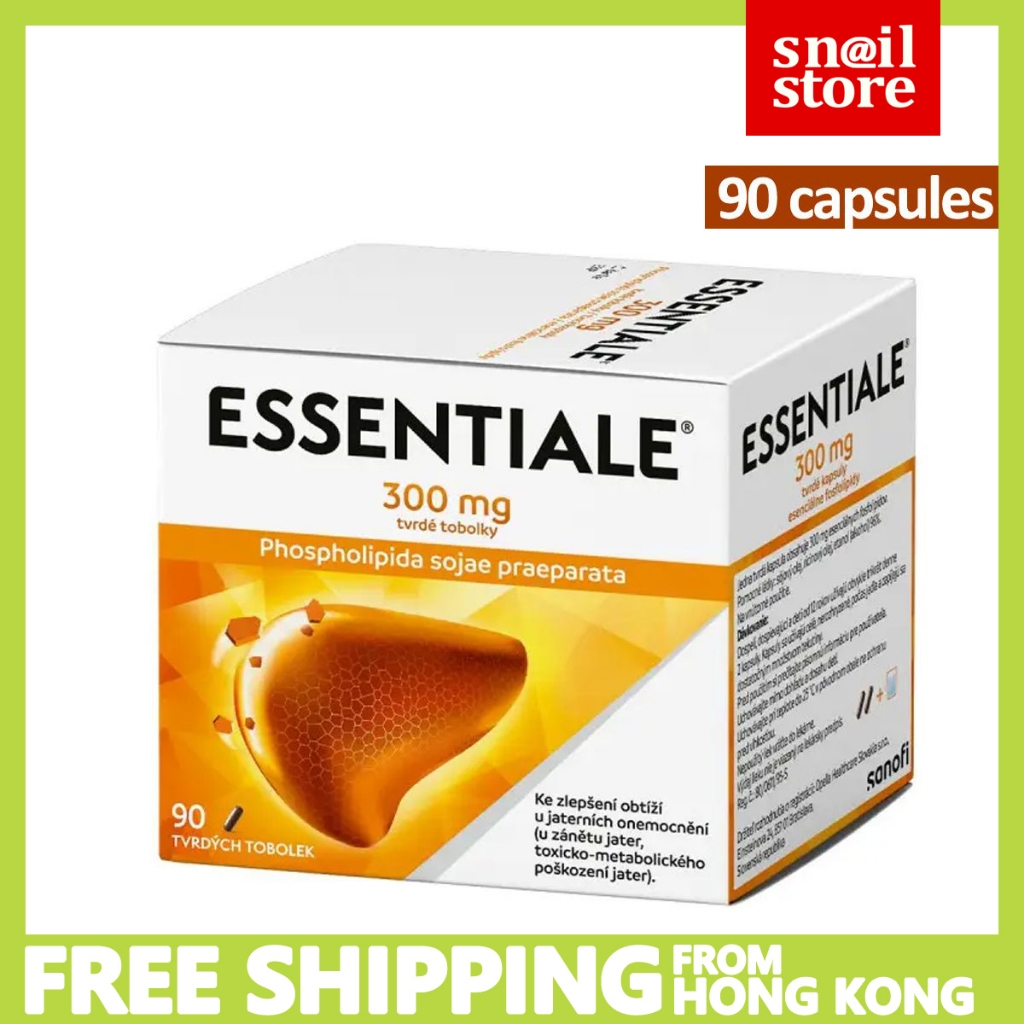 ESSENTIALE Forte Liver Health Essentiale EPL 300mg （EXP 2026） 90 Capsules (Made in Germany) For Live