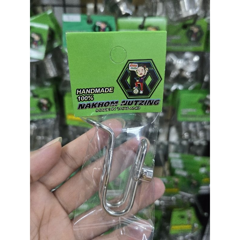 น้าคมน็อตซิ่ง ตะขอเกี่ยวของ เลส เกี่ยวหมวก แขวนของสำหรับรถจักรยานยนต์