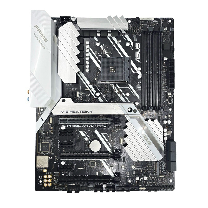 เมนบอร์ด ASUS PRIME X470-PRO DDR4 มือสอง สภาพสวย ใช้งานปกติ ประกัน 90 วัน