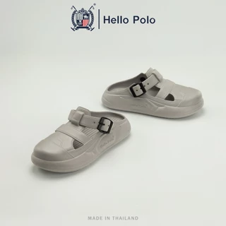 Hello Polo รองเท้าแตะ ทรงมินิมอล รุ่น HP8049 รองเท้าแฟชั่นผู้หญิง และผู้ชาย EVA น้ำหนักเบา Size 36-45 พื้นหนานุ่ม