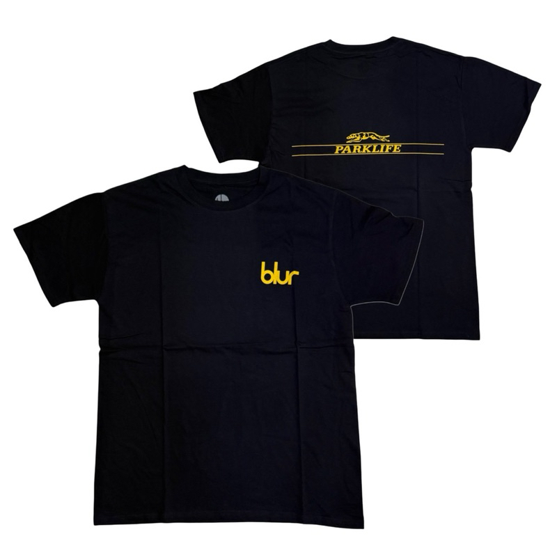 เสื้อวงดนตรี BLUR T-SHIRT ลาย PARKLIFE BACK (NAVY BLUE) ลิขสิทธิ์ของแท้ UK