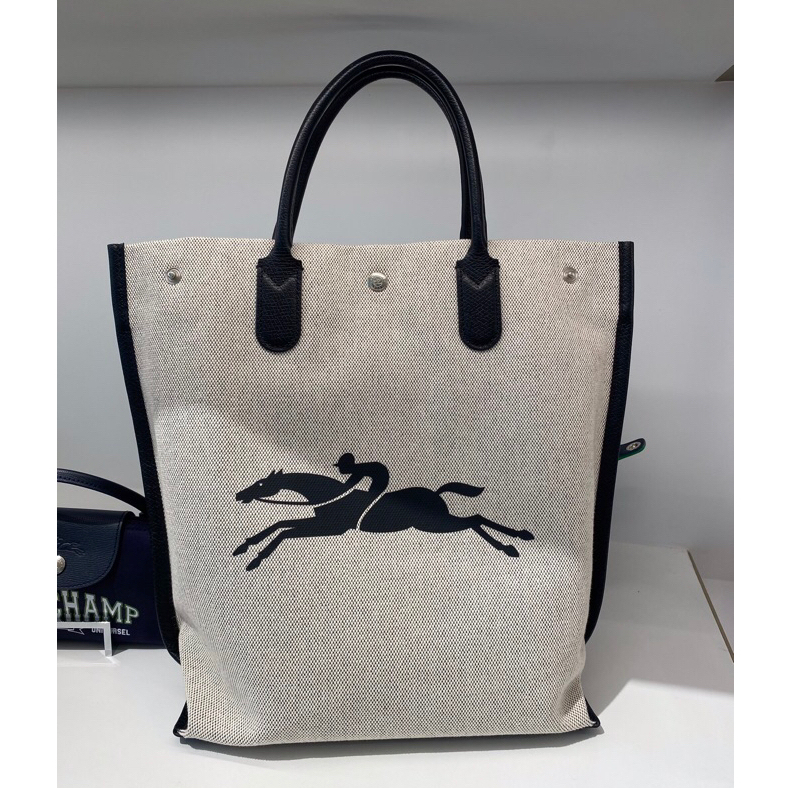 ‼️ SALE ‼️ พร้อมส่ง * Longchamp Roseau Essential Tote Bag สี Ecru