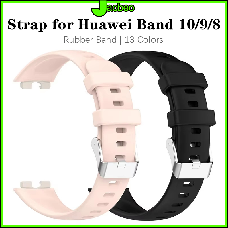 สายนาฬิกาอัจฉริยะ for Huawei Band 10 9 8 สาย สายซิลิโคนนุ่ม for Huawei Band 10 9 8 NFC