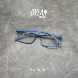 แว่นตาสายตายาวเลนส์ 2ชั้นออโต้ รุ่น Dylan ดีแลน TR23102 ในร่มเลนส์ใสออกแดดเปลี่ยนสีเทาดำ