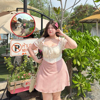 Un Gardénia (กาเดียเนียวันพีช)💐🏖️ ชุดว่ายน้ำวันพีช สาวอวบอ้วน | Geebeety