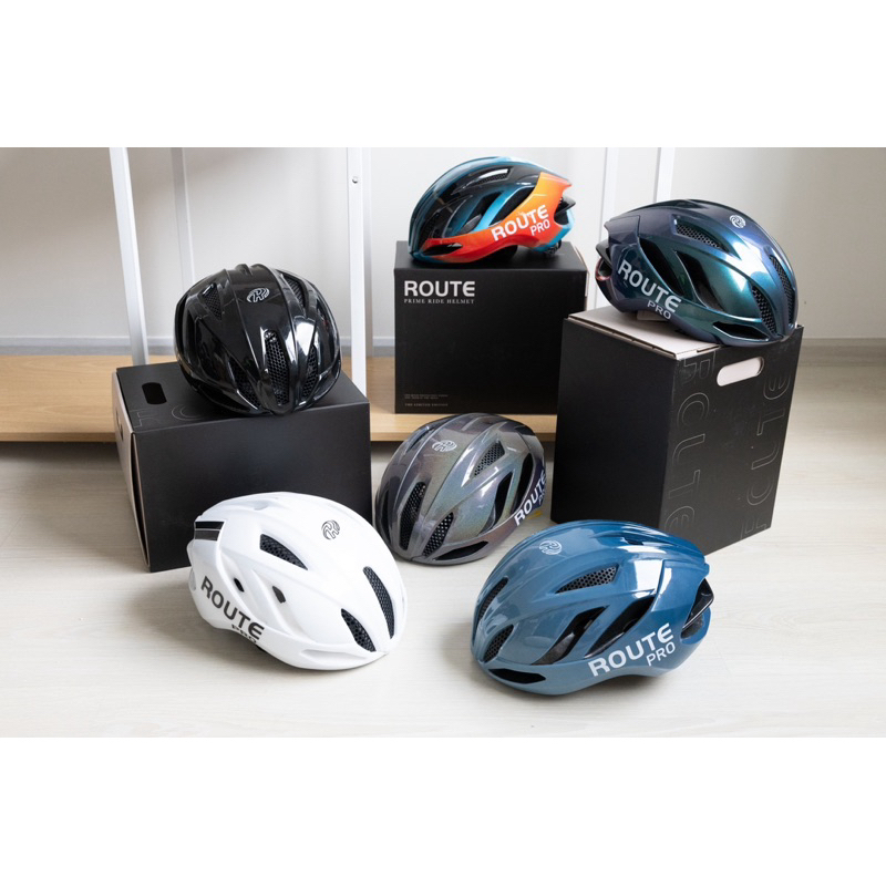 ใหม่ล่าสุด! หมวกจักรยาน Route Pro มาตรฐานความปลอดภัยยุโรป ???? มี 6 สี! สวยเท่ทุกสี