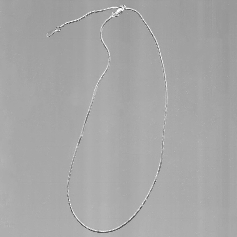 (necklace,เฉพาะสร้อย) : BOLD BASIC NECKLACE SILVER925 / สร้อยคอเงินแท้ปรับได้ สร้อยคอ | YOUR WISHLIS