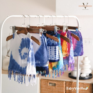 [มีส่งด่วน] ชุดมัดย้อมเด็ก เสื้อมัดย้อมเด็ก ชุดสงกรานต์เด็ก …