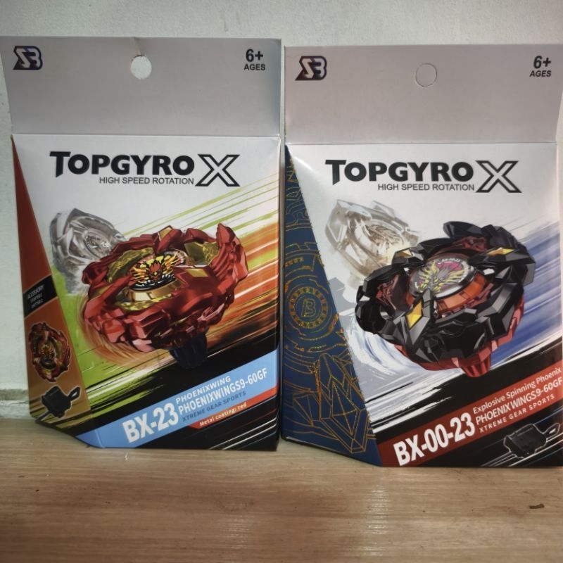 ลายใหม่พร้อมส่ง    เบลเบลดx   TOPGYRO X. รุ่นใหม่พร้อมด้ามจับภายในกล่อง พร้อมส่งจากไทย ลูกข่างแบบใหม