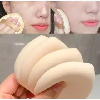 พัฟแต่งหน้า พัฟมาร์ชเมลโล่ ขนาดXL ใช้ได้เปียกและแห้งสะดวกในการแต่งหน้า ทรงกลม ขนาดใหญ่ หนานุ่ม มี2สี