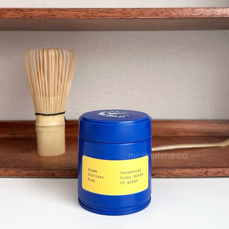 Rocky's Matcha - Oishi Ceremonial Blend มัทฉะโทนถั่ว ผงมัทฉะเกรดพิธีการ | พร้อมส่ง