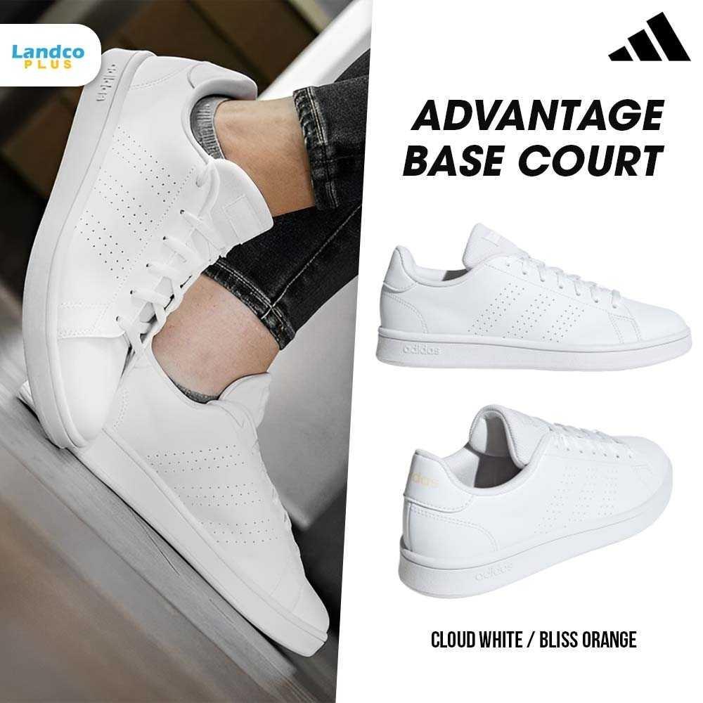 Adidas อาดิดาส รองเท้าผ้าใบ รองเท้าลำลอง W Advantage Base Court GW7105 (2100)