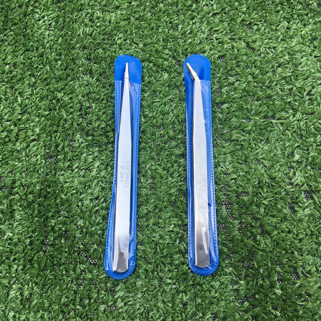 ปากคีบ ฟอร์เซป Forceps ปลายตรง ปลายงอ สแตนเลส 15 ซม