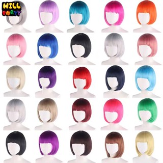 วิกผม วิกสี วิกผมบ็อบแฟนซี ผมสีสีงานปีใหม่ ผมจัดงาน แบบราดาถ…