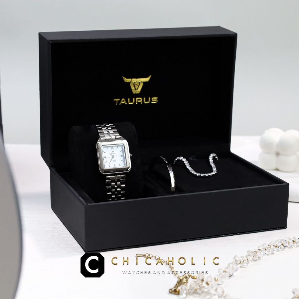 TAURUS TR-645 หน้าปัดเท่ สแตนเลส 316L