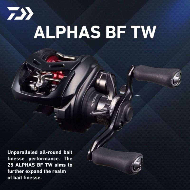 รอกหยดน้ำ DAIWA ALPHAS BF TW 2025 มีบัตรรับประกัน จากบริษัท ไดว่า เซโกะ (ไทยแลนด์)จำกัด