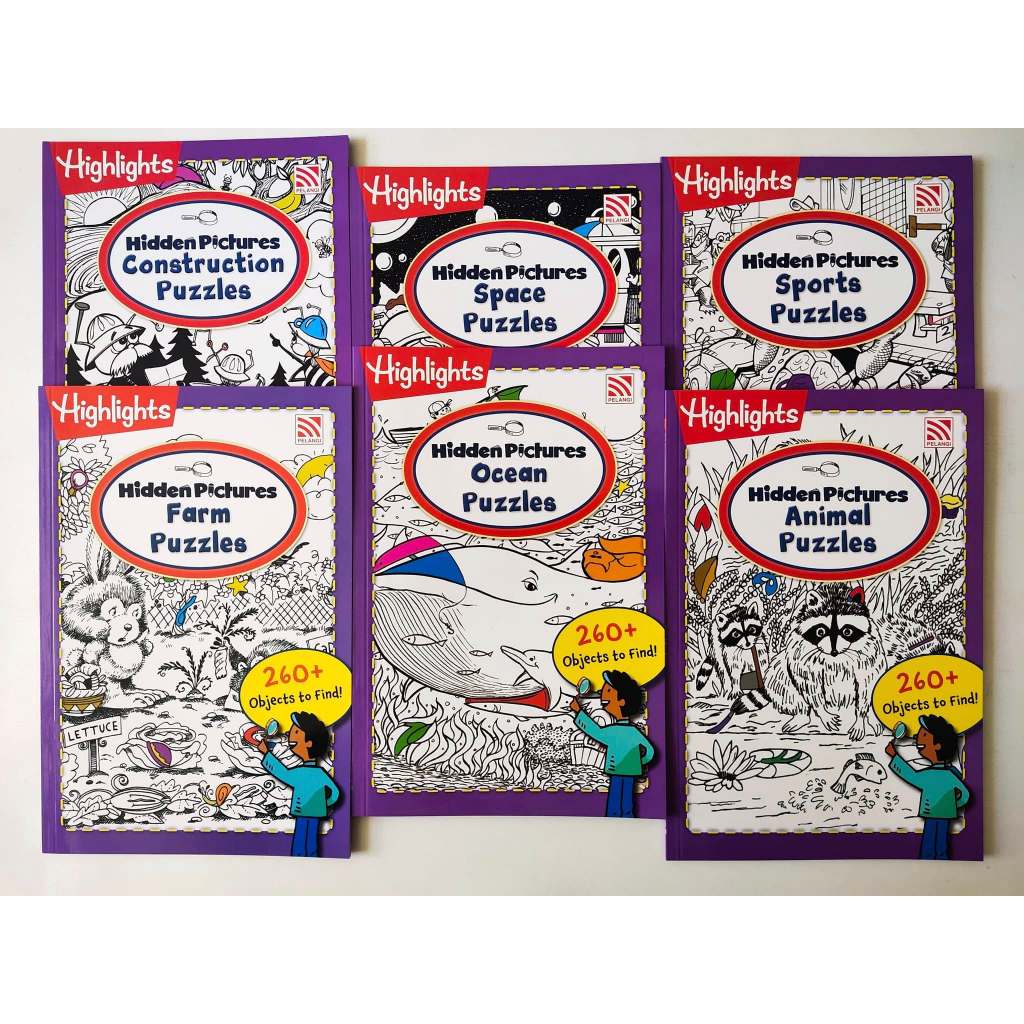 Taladboran(5-9 ปี) หนังสือกิจกรรมตามหารูปภาพที่ซ้อน Hidden Pictures