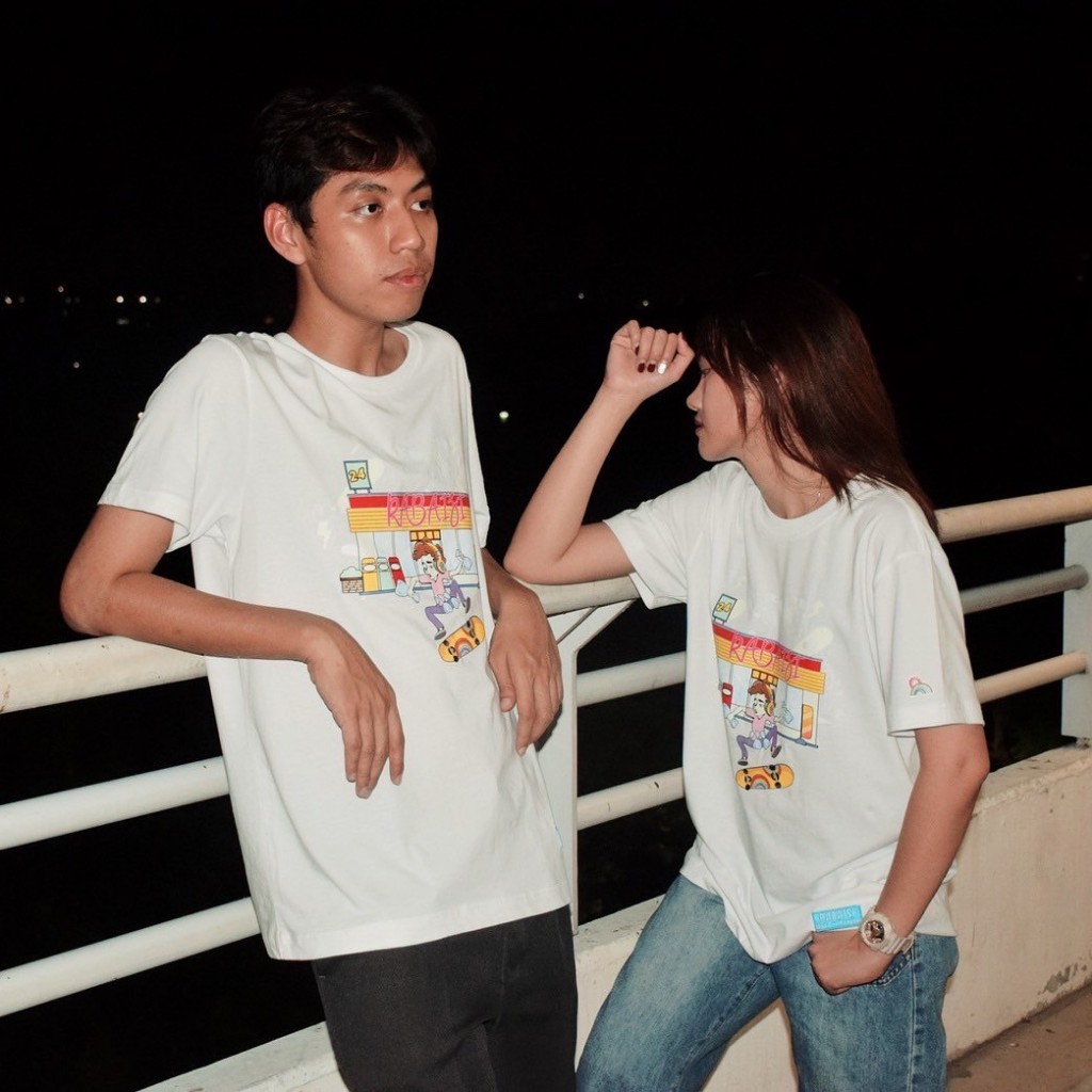 RABAISI-Supermarket "Skate Boy" T-SHIRT