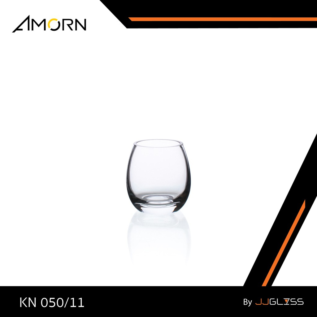 JJGLASS - ( AMORN )  KN 050/11  - แก้วน้ำ เนื้อใส
