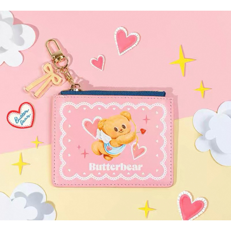 พร้อมส่ง/ของแท้🥞🧀🍞🧈 Butter Bear Coins bag กระเป๋าสตางค์/ ใส่เหรียญ