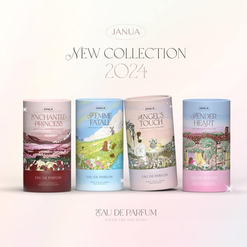 ✨New ! Janua Girls Materialๆ Collection น้ำหอมแจนยัวร์ ✨🩵🍒