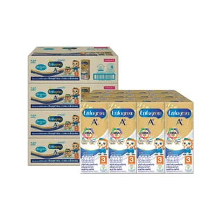 นมกล่อง เอนฟาโกร ยูเอชที สูตร3 ชนิดจืด (36 กล่อง) x4 ลัง Enfagrow UHT Stage3 Plain (36 boxes) x4 cases