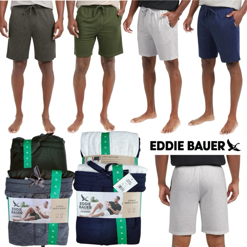 ❤️เติมสต็อค❤️กางเกงขาสั้น Eddie Bauer Premium Soft Lounge Short