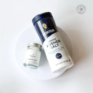 Kosher Salt [MORTON] แบ่งขาย 50g เกลือโคเชอร์ สำหรับทำอาหาร สเต็ก ขนมหวาน