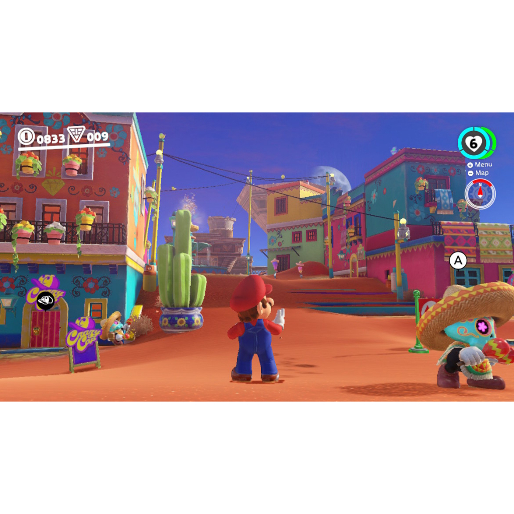 ✨️ มือ1 ‼️ สินค้าพร้อมส่ง Super Mario Odyssey Nintendo switch 🎉