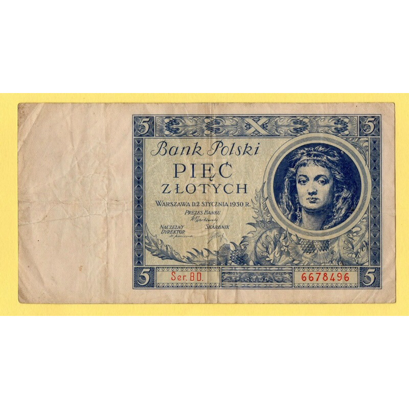 Poland 5 Zlotych 1930