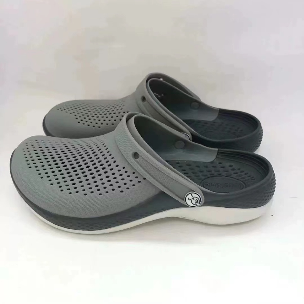 「จัดส่งในกรุงเทพฯ」Crocs LiteRide 360 ความเร็วแห้งระบายอากาศผู้ชายและผู้หญิงรองเท้าแตะชายหาด/แจกตัวติดรองเท้า