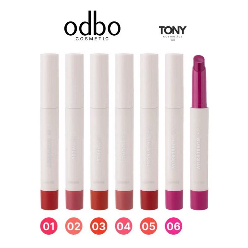 ODBO MELTING LIP TWIST  โอดีบีโอเมลท์ติ้งลิป ขนาด1.6g- OD5021