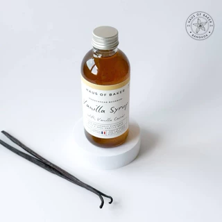 Vanilla Syrup French Recipe 🇫🇷 น้ำเชื่อมวานิลลาแท้ พร้อมเมล็ดวานิลลาจากมาดากัสการ์