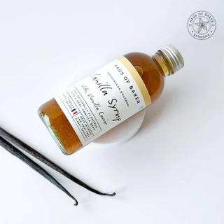 Vanilla Syrup French Recipe 🇫🇷 น้ำเชื่อมวานิลลาแท้ พร้อมเมล็ดวานิลลาจากมาดากัสการ์