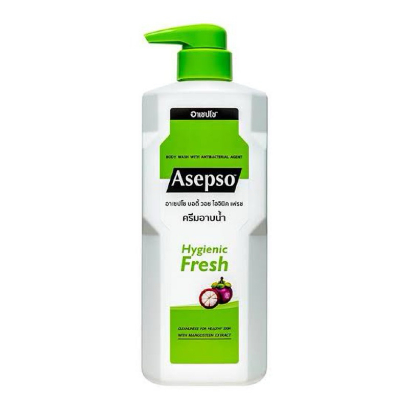 east Asepso fresh แท้ ครีมอาบน้ำอาเซปโซ่ ลดแบคทีเรีย สูตรมังคุด 500 มล.