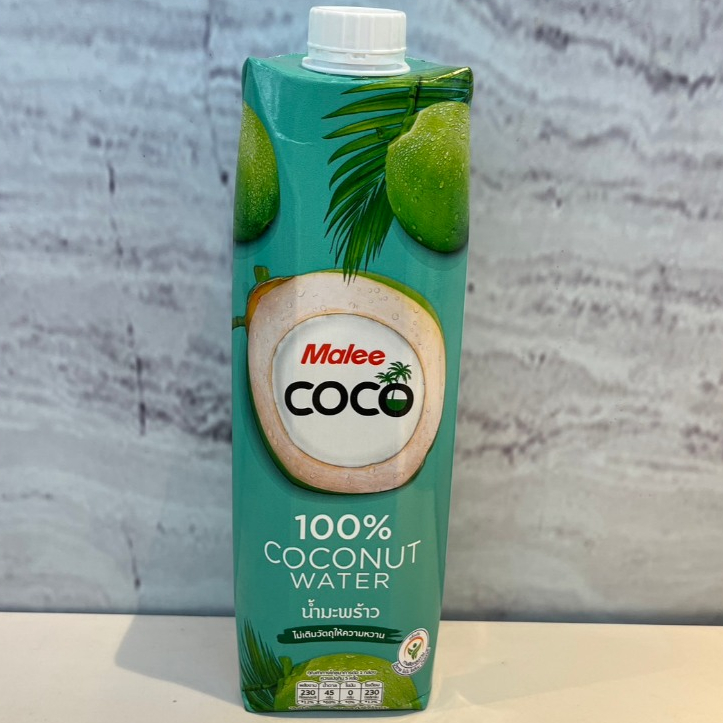 Malee Coco 100% Coconut Water น้ำมะพร้าว 100% ตรา มาลี โคโค่ 1000 มล.