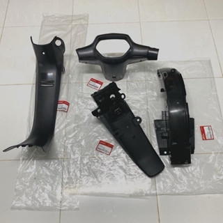 ชิ้นดำ Wave100 Wave110คาบู ตัวสำหรับรุ่นตัวน็อตจับหน้ากากหลั…