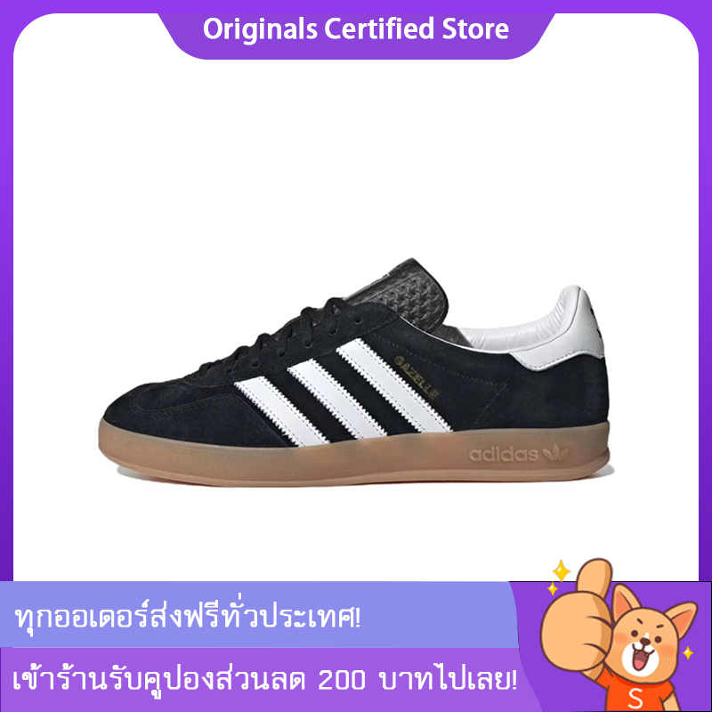 ของแท้ 100% adidas originals Gazelle e Indoor รองเท้ากีฬา adidas รองเท้า H06259