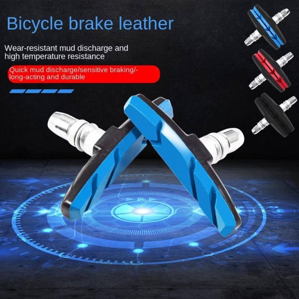 ผ้าเบรคจักรยาน ฝักเบรคพร้อมผ้าเบรคเสือภูเขา MTB V-Brake Type