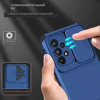 Case Samsung A56 A36 A16 A06 A55 A35 A25 A15 A05 A05S A54 A34 A24 A14 A04S S23FE A13 เคสกันกระแทก กันรอยกล้อง เคสตั้งได้